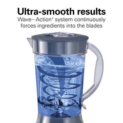 Smoothie Blender, Steel Blue