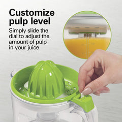 Electric Citrus Juicer with Gripper Lid