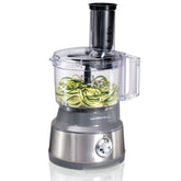 10 Cup Spiralizing Food Processor, Silver