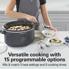 6 Quart Programmable Slow Cooker