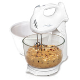 Power Deluxe 6 Speed Stand Mixer, White