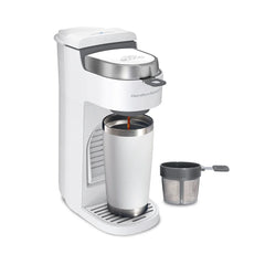 The Scoop® Single-Serve Coffee Maker, White