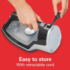 Full-Size Iron with Retractable Cord