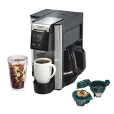 Recertified FlexBrew® Advanced 5-in-1 Coffee Maker, Removable Dual-Position, Black & Stainless