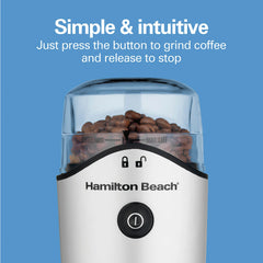 Coffee Grinder, Silver