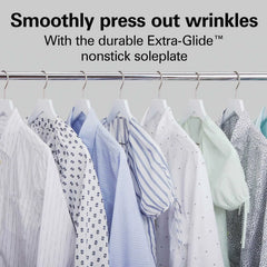 Steam Iron with Extra-Glide™ Soleplate
