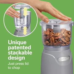 3 Cup Stack & Press™ Food Chopper