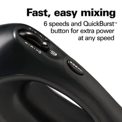 6 Speed Hand Mixer with Quick Burst™