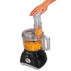 8-Cup Food Processor with Compact Storage, 2 Speeds,