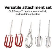 SoftScrape™ 6 Speed Hand Mixer with Case