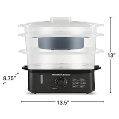 3-Tier Electric Food Steamer