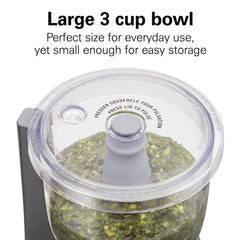 3 Cup Stack & Press™ Food Chopper