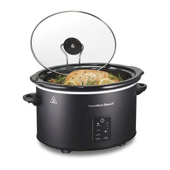5 Quart Easy Serve Programmable Slow Cooker