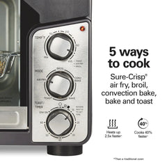 Easy View XL Toaster Oven with Sure-Crisp® Air Fry