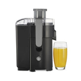 HealthSmart® Compact Juice Extractor, Black & Gray
