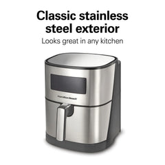 5.8 Quart/5.5 Liter Digital Air Fryer with Nonstick Basket