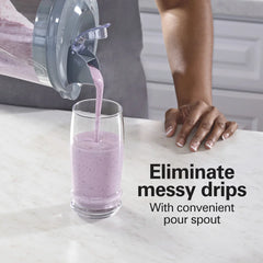 Power Elite™ Blender with 40 oz. Glass Jar, Gray
