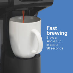 Recertified FlexBrew® Trio Coffee Maker, Black Stainless