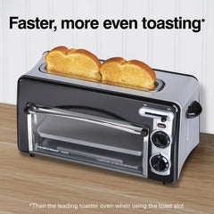 Toastation® 2-in-1 Toaster and Oven