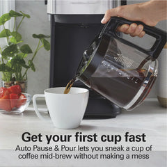 FrontFill™ 12 Cup Programmable Coffee Maker