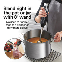 Immersion Blender with 3 Attachments