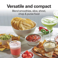 4-Cup Stack & Snap™ Compact Food Processor with Blending