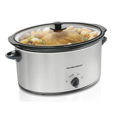6 Quart Slow Cooker Chrome