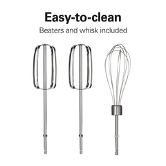 6 Speed Hand Mixer with QuickBurst™, Ice Blue