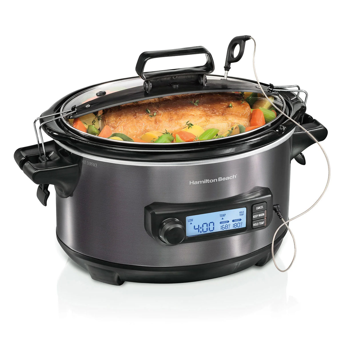 Temp Tracker™ 6 Quart Slow Cooker