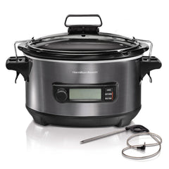 Temp Tracker™ 6 Quart Slow Cooker