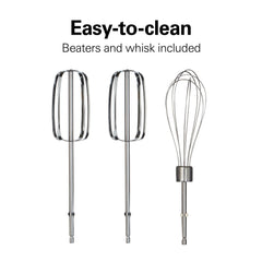 6 Speed Hand Mixer with Quick Burst™ and Snap-On Case