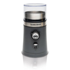 Custom Grind™ Coffee Grinder, Removable Stainless Steel Chamber, Gray