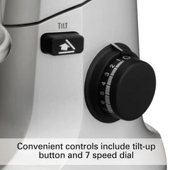 7 Speed Stand Mixer, 4 Quart, Silver