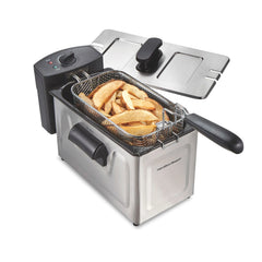 Deep Fryer, 2.8 Liters/12 Cup Food Capacity, Black