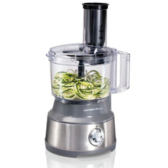 10 Cup Spiralizing Food Processor, Silver