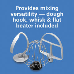 7 Speed Stand Mixer, 4 Quart, Silver