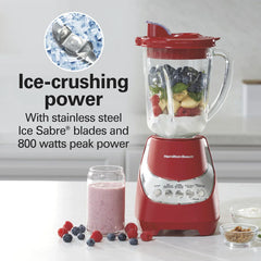 Wave~Action® Quiet Blender, Red