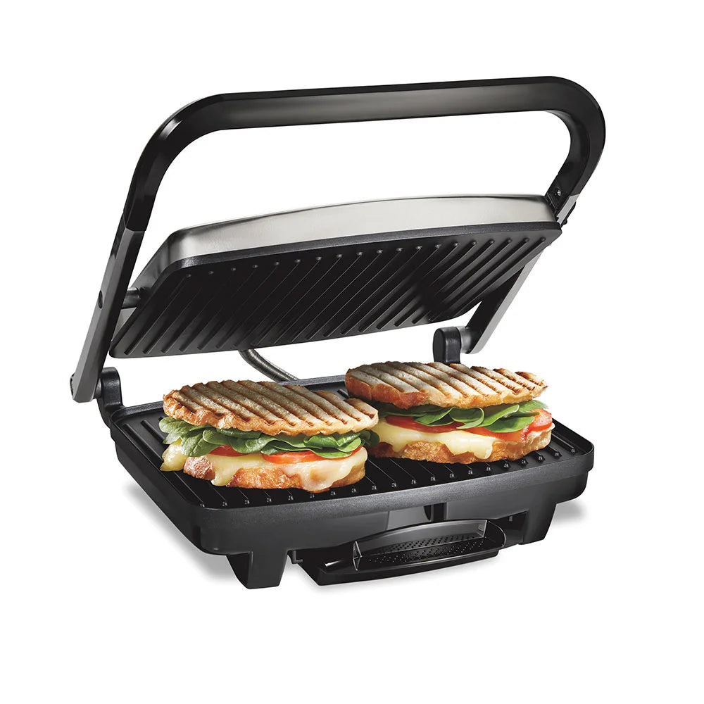 3-in-1 Indoor Grill, Panini Press & Sandwich Maker