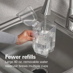 The Scoop® Single-Serve Coffee Maker with Removable Reservoir