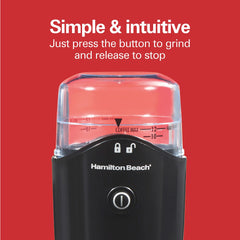 Coffee and Spice Grinder, Black