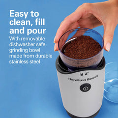 Coffee Grinder, Silver