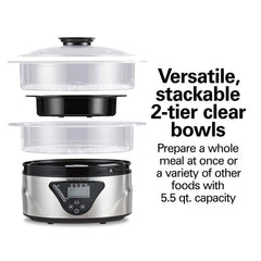 2-Tier Digital Food Steamer