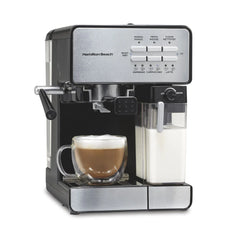 Slide & Lock™ Espresso Maker with Automatic Milk Reservoir