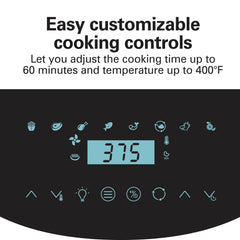 11.6 Qt. / 11 Liter Digital Air Fryer Oven with Rotisserie