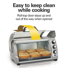 Easy Reach® Toaster Oven, Silver