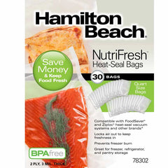 NutriFresh™ Quart Heat Seal Bags, 30 Count