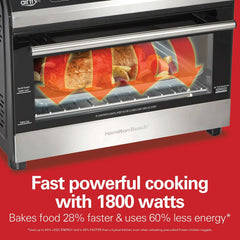 Digital Air Fryer Toaster Oven, 6 Slice Capacity