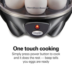 3-in-1 Egg Cooker with 7 Egg Capacity