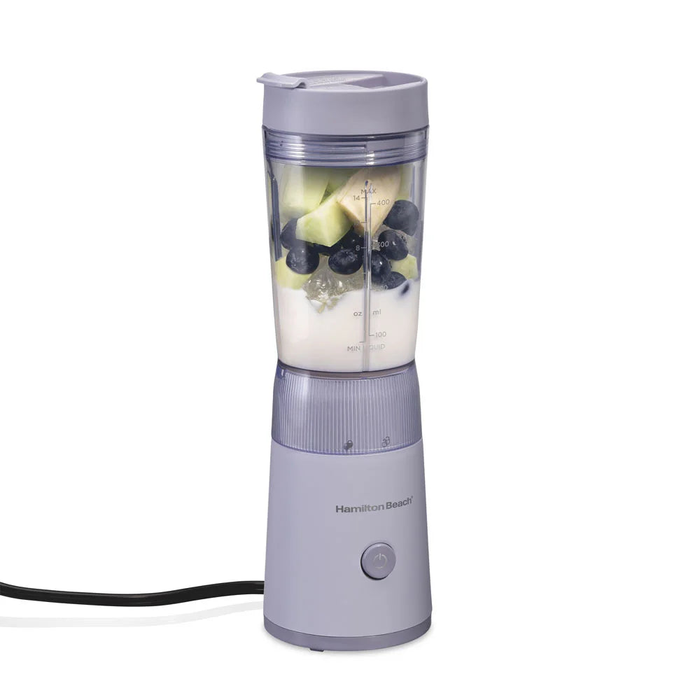 Personal Blender with Leak-Proof Travel Lid, Light Purple