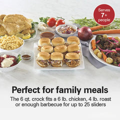 Programmable Stay or Go® 6 Qt. Slow Cooker, Stainless Steel